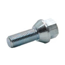 Fixing screw M12x1.5 / 28mm / cone / galvanized / K17