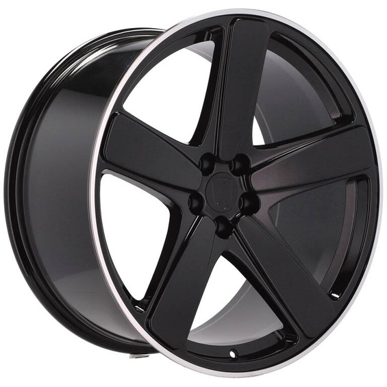 4x nero cerchi 21 tra l'altro a PORSCHE Macan 2014-2024 I 95B II FL 4S Turbo Fuchs Style - FE023 (BY1120)
