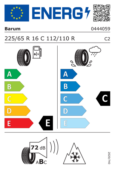4x RUOTE 16 Invernali MITSUBISHI L200 IV KA KB Barum 225/65 R16