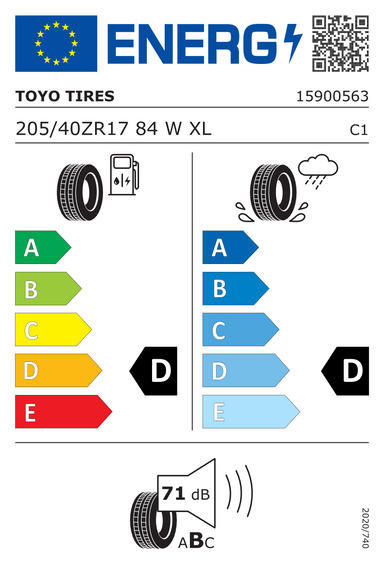 Anvelope Toyo Proxes R888R XL 205/40 R17 84W