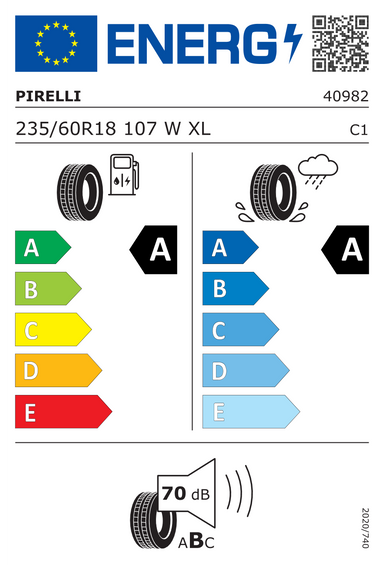 Neumáticos Pirelli SCORPION 235/60 R18 107W