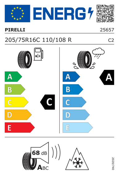 Anvelope Pirelli Carrier All Season 205/75 R16 110R