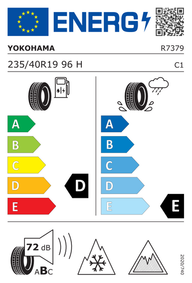 Opony Yokohama Ice IG53 235/40 R19 96H