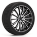 4x RUOTE 22 Invernali MERCEDES EQS V297 Continental 265/35 R22