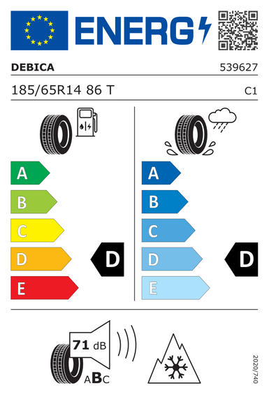 Neumáticos Dębica NAVIGATOR 2 185/65 R14 86T