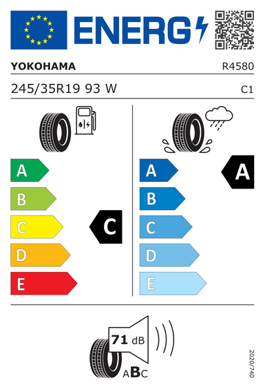 Opony Yokohama BluEarth-GT AE51 RPB 245/35 R19 93W