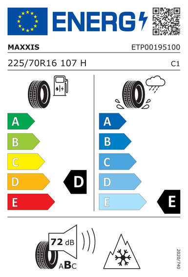 Neumáticos Maxxis MA-SW XL 225/70 R16 107H