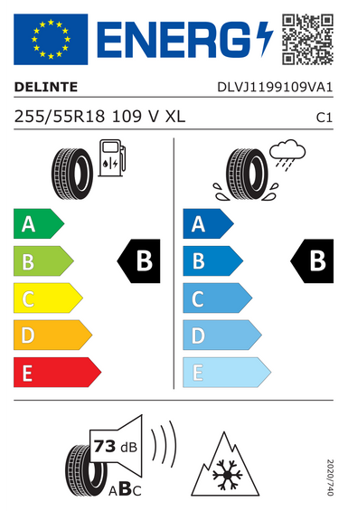 Anvelope Delinte AW7 255/55 R18 109V