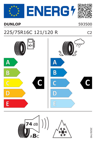 Tires Dunlop ECONODRIVE AS 225/75 R16 121R