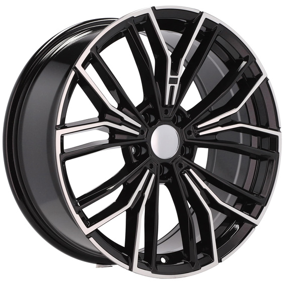 4x jantes 18 s'intégrer dans BMW E87 E88 F20 3 E46 E90 E91 E92 F30 F31 4 F32 F36 5 F10 F11 - B5964 (FBX252)