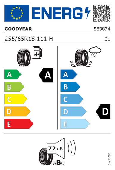 Anvelope Goodyear WRANGLER TERRITORY HT 255/65 R18 111H