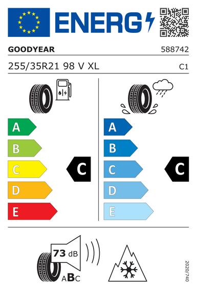 Anvelope Goodyear ULTRAGRIP PERFORMANCE+ XL FP 255/35 R21 98V