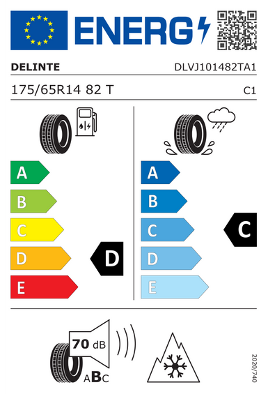 Pneumatiky Delinte AW7 175/65 R14 82T