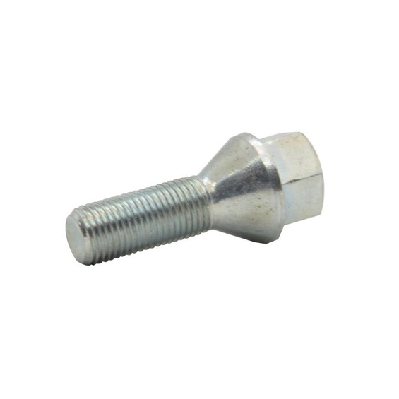 Fixing screw M12x1.25 / 24mm / cone / galvanized / K17