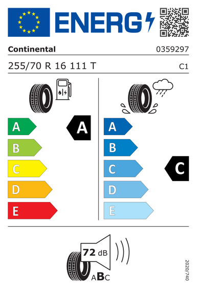 Pneumatici Continental CrossContact RX 255/70 R16 111T