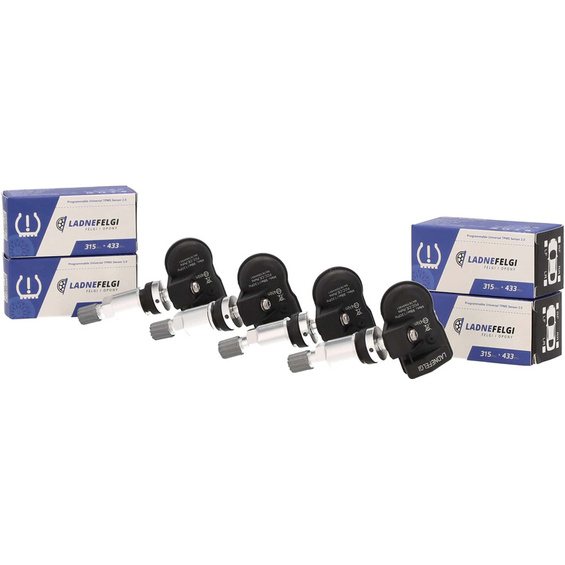 4x Sensore di pressione TPMS per RENAULT Modus 2004-2014 7701478868