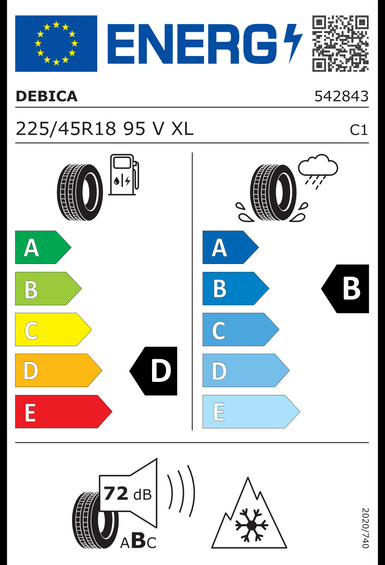 4x RODAS 18 Inverno AUDI A4 B9 A4 B8 S4 B9 Dębica 225/45 R18