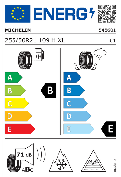 Neumáticos Michelin X-ICE SNOW XL 255/50 R21 109H