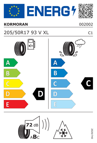 4x RUEDAS 17 Invierno NISSAN PULSAR SENTRA VII B17 Kormoran 205/50 R17