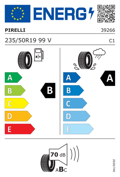 Tires Pirelli POWERGY FR 235/50 R19 99V