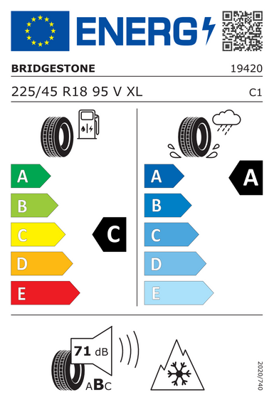 Anvelope Bridgestone WEATHER CONTROL A005 EVO XL FR 225/45 R18 95V
