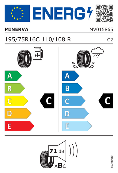 Neumáticos Minerva TRANSPORTER 2 195/75 R16 110R
