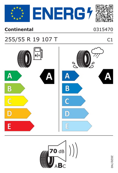 Anvelope Continental EcoContact 7 255/55 R19 107T