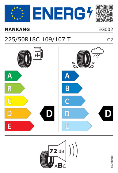 Pneumatici Nankang CW-20 225/50 R18 109T