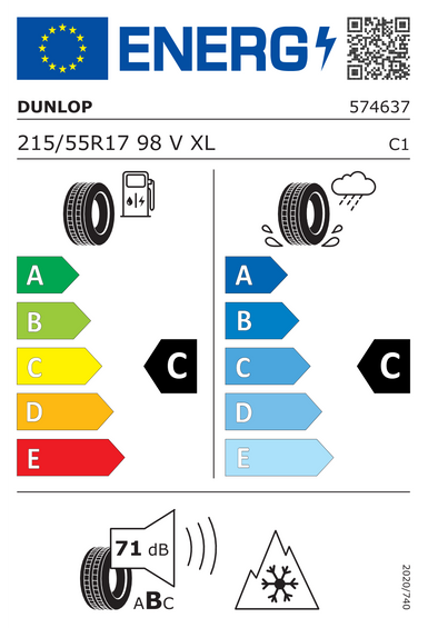 4x RODAS 17 Inverno AUDI Q2 GA SQ2 GA Dunlop 215/55 R17