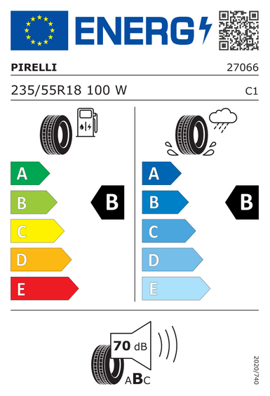 Pneumatici Pirelli Scorpion Verde 235/55 R18 100W
