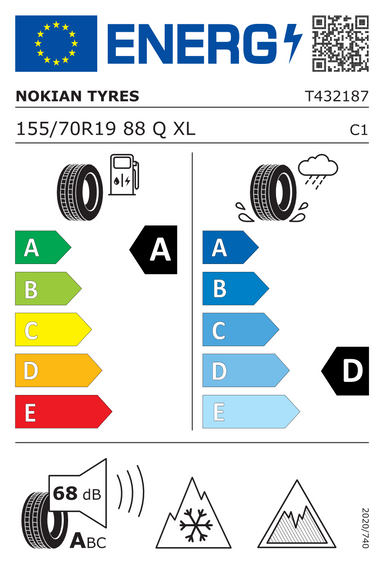 Pneumatiky Nokian Hakkapeliitta R5 XL 155/70 R19 88Q