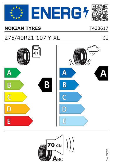 Tires Nokian Powerproof 2 275/40 R21 107Y