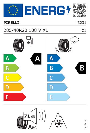 4x RUOTE 20 Invernali BMW X6 M F86 Pirelli 285/40 R20