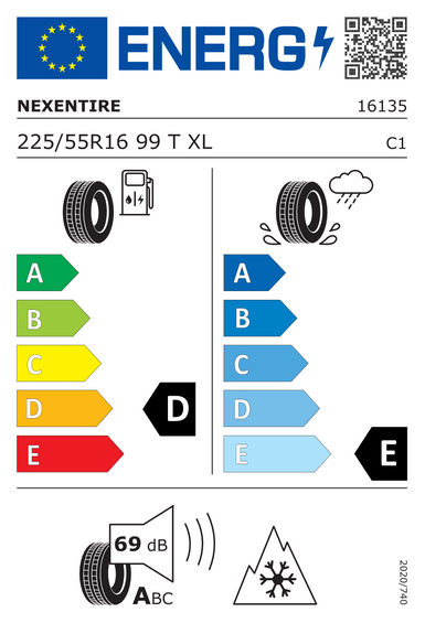Neumáticos Nexen WINGUARD ICE PLUS XL 225/55 R16 99T