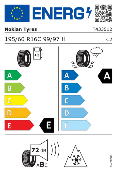 Anvelope Nokian Seasonproof C1 195/60 R16 99H