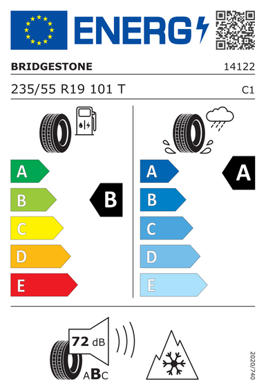 Pneumatici Bridgestone WEATHERCONTROL A005 SLT (+) AO 235/55 R19 101T
