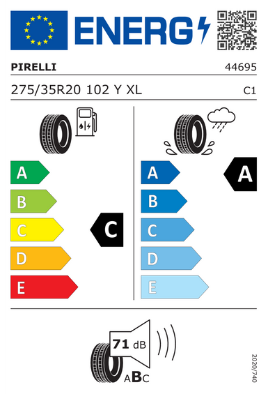 Neumáticos Pirelli ZERO (PZ5) 275/35 R20 102Y