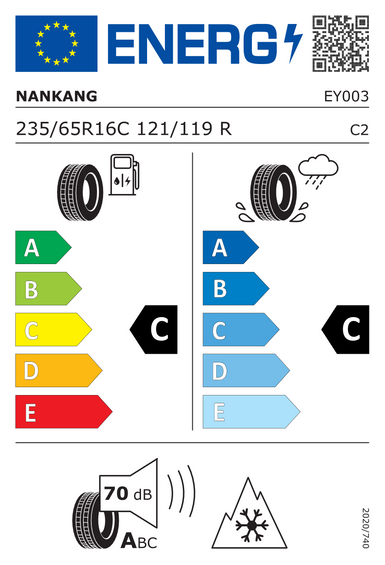Gumiabroncsok Nankang SNOW SL-6 235/65 R16 121R
