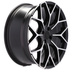 4x jantes 17 s'intégrer dans SMART Brabus Fortwo III Forfour RENAULT Captur Clio IV Kangoo - B1449