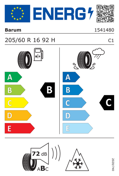 Opony Barum POLARIS 6 205/60 R16 92H